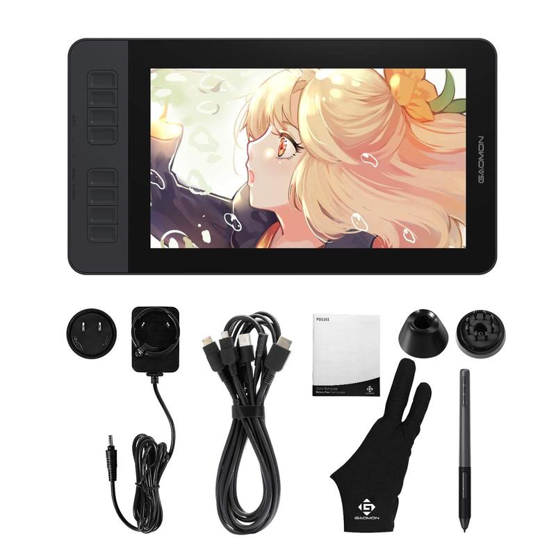 Tablet de Desenho GAOMON PD1161 de 11,6 Polegadas - Caneta sem